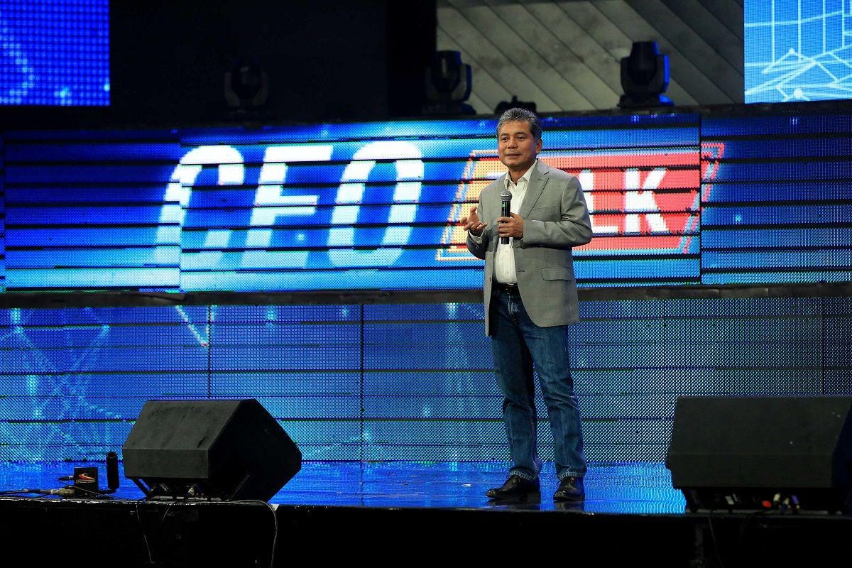 Direktur Utama Bank Rakyat Indonesia, Sunarso, dalam sebuah acara. (Dok. BRI)