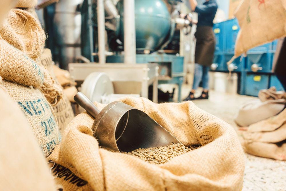 Ilustrasi kopi ekspor. (ShutterStock/Kzenon)