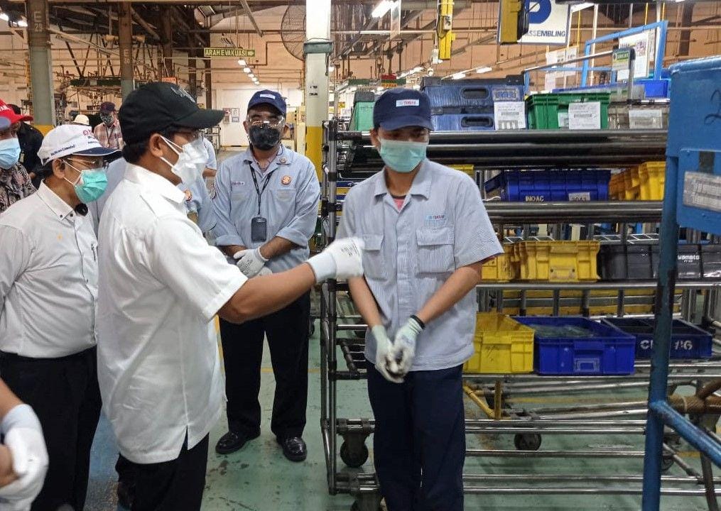 Industri otomotif yang meningkat cukup tajam setelah penerapan PPnBM DTP. (dok.Kemenperin)