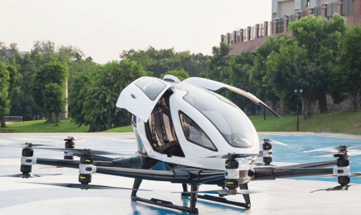 Kendaraan terbang EHang 216. (dok. EHang)