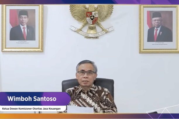 Wimboh Santoso, Ketua Dewan Komisioner OJK, saat membuka acara Like It secara daring, Selasa (3/8). (FORTUNEIDN))