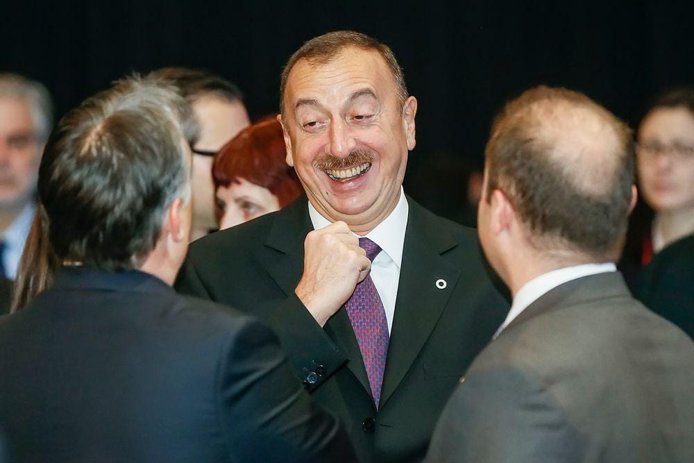 Presiden Azerbaijan, Ilham Aliyev. (ShutterStock/paparazzza)